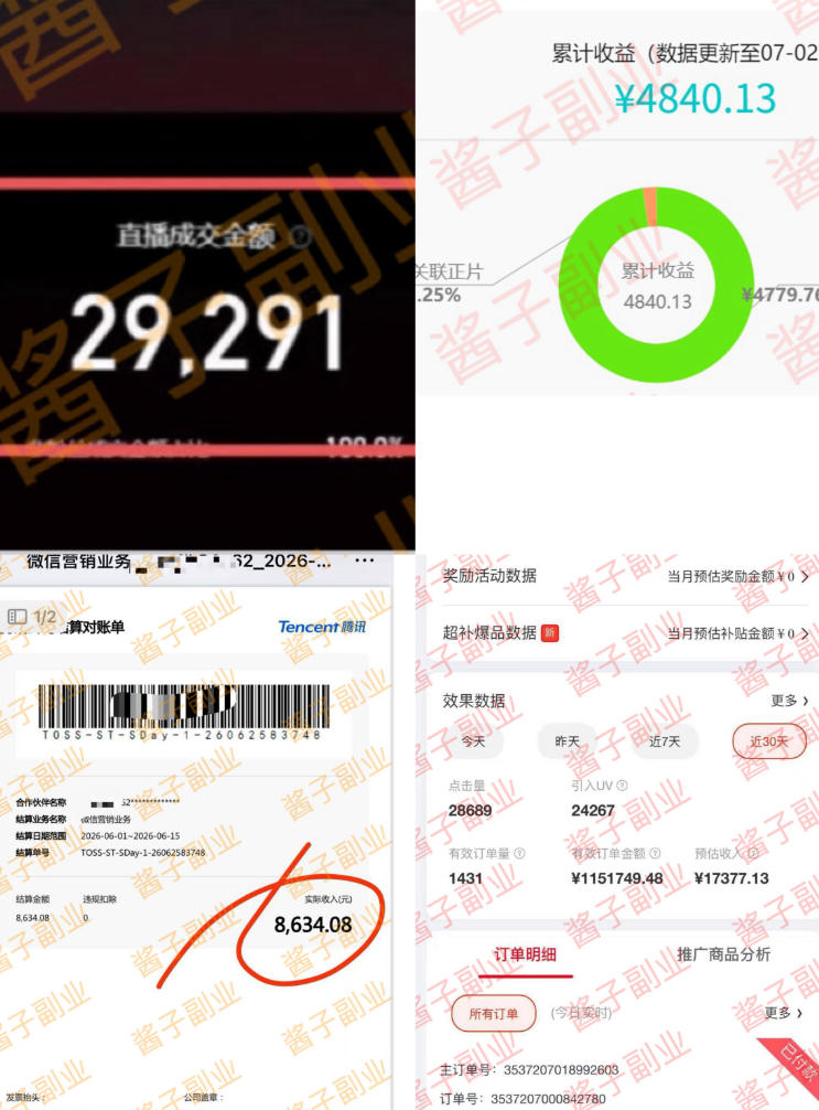 985十年互联网老兵亲测：2026年多个真实落地副业项目，手把手带你搭建被动收入管道（淘宝无人直播、TK拉新、代运营、CSGO&hellip;&hellip;）【揭秘】