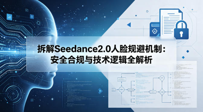 拆解Seedance2.0人脸规避机制：安全合规与技术逻辑全解析-源创文化-轻创终点站
