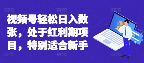 视频号轻松日入数张,处于红利期项目,特别适合新手-源创文化-轻创终点站