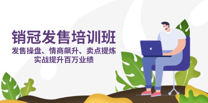(14203期)销冠 发售培训班:发售 操盘+情商 飙升+卖点 提炼,实战提升百万业绩-源创文化-轻创终点站