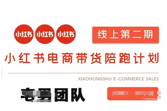 小红书电商带货课2期,月利润20个的小红书电商的有货源,无货源,虚拟产品,付费投流等整套玩法-源创文化-轻创终点站